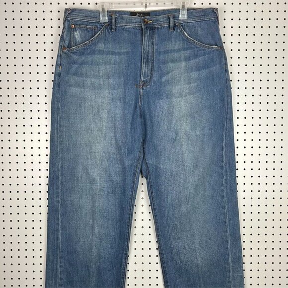 Sean John Hip Hop Wide Denim Jeans 40x34 Y2K‎ Light Wash Streetwear Skate Baggy - Picture 4 of 7